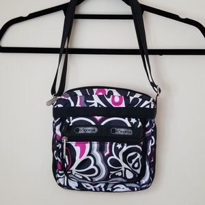 VGUC HTF Print Lesportsac Essential Crossbody